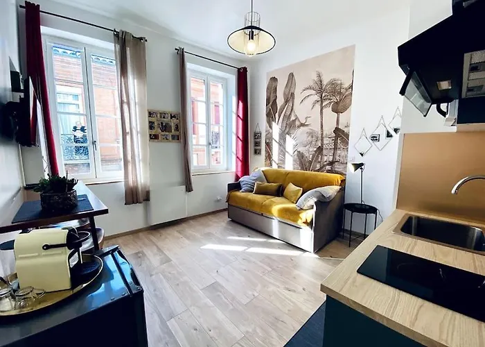 Studio Centre, Calme, Vrai Cocon.